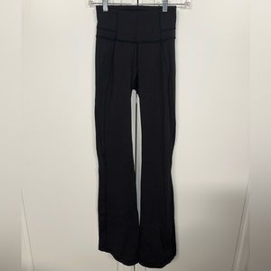 Lululemon Black Flare Pant - Size 2
